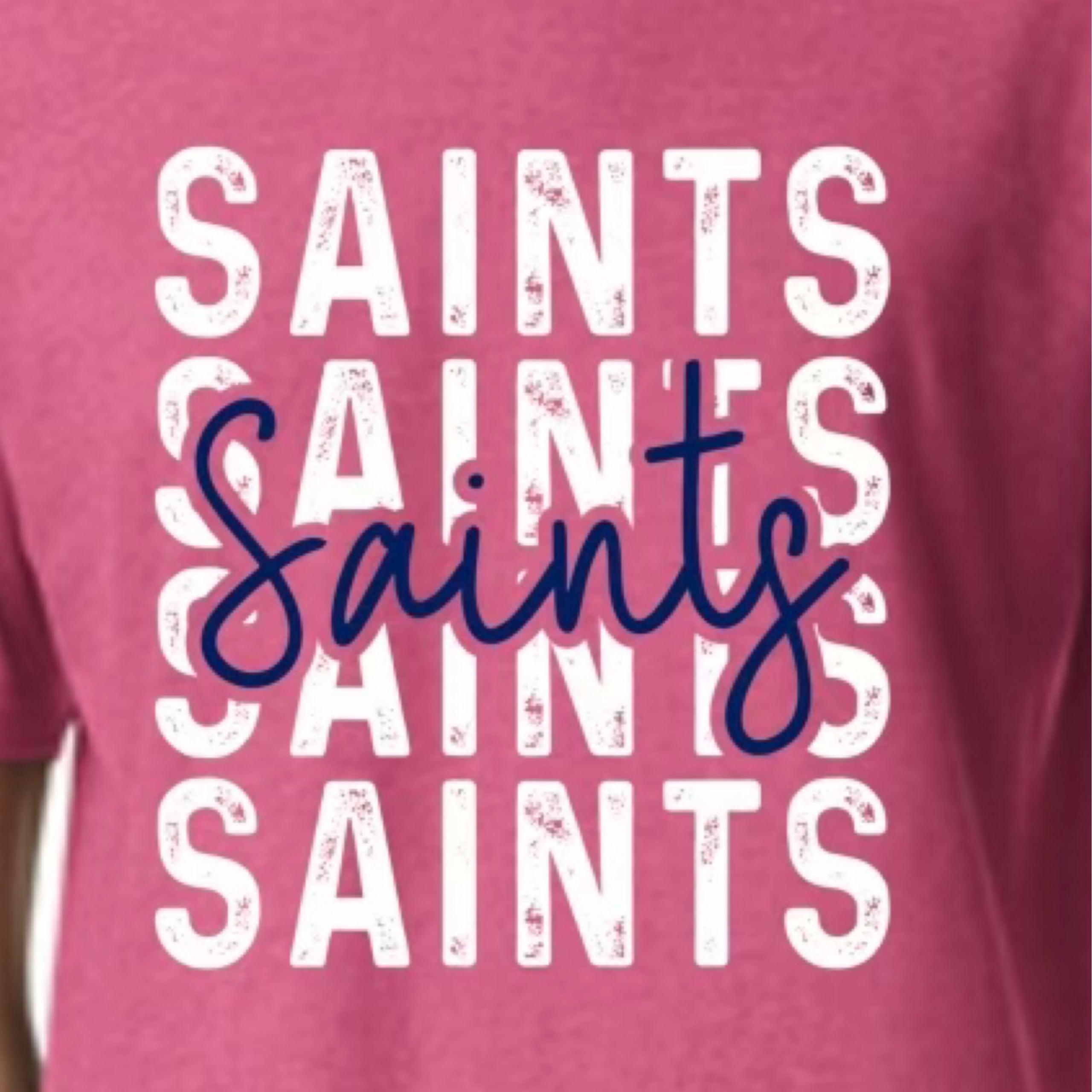 Shirt Hot Pink Soft Style Youth Adult Sizes Saints Depot